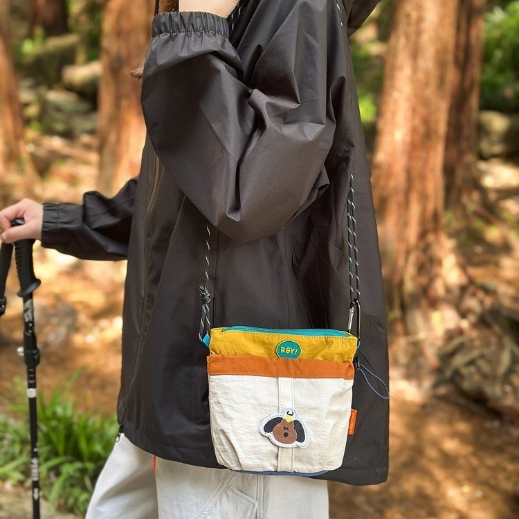 White Travel Crossbody Bag
