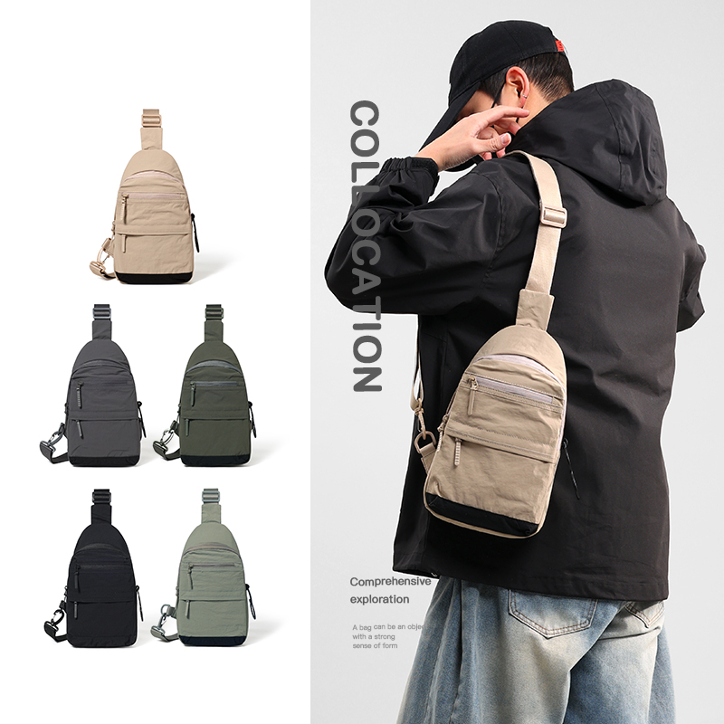 Men's 2-in-1 Crossbody Chest Bag
